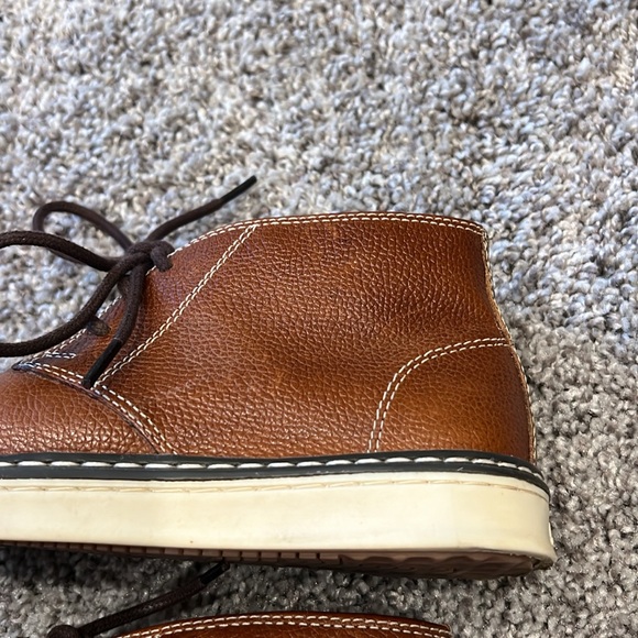 EUC Johnston & Murphy Boys McGuffey Leather Lace Up Chukka Boot Sz 1.5 - Picture 6 of 12